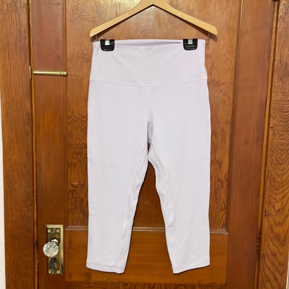 Lululemon Lavender Align HR Crop 21”